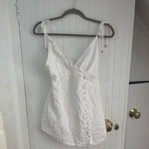 White Lambada Mini White Dress